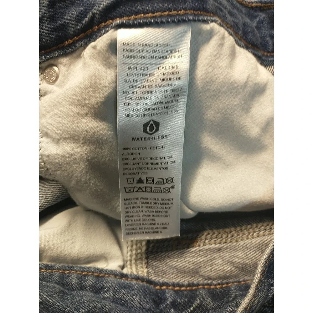 Signature by Levi Strauss Mens Carpenter Jeans Blue W32 L31 A6164-0000 Utility